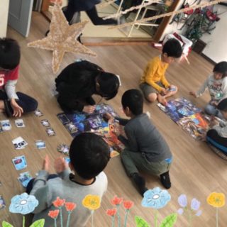 冬休み２日目 、ポケカ大会。