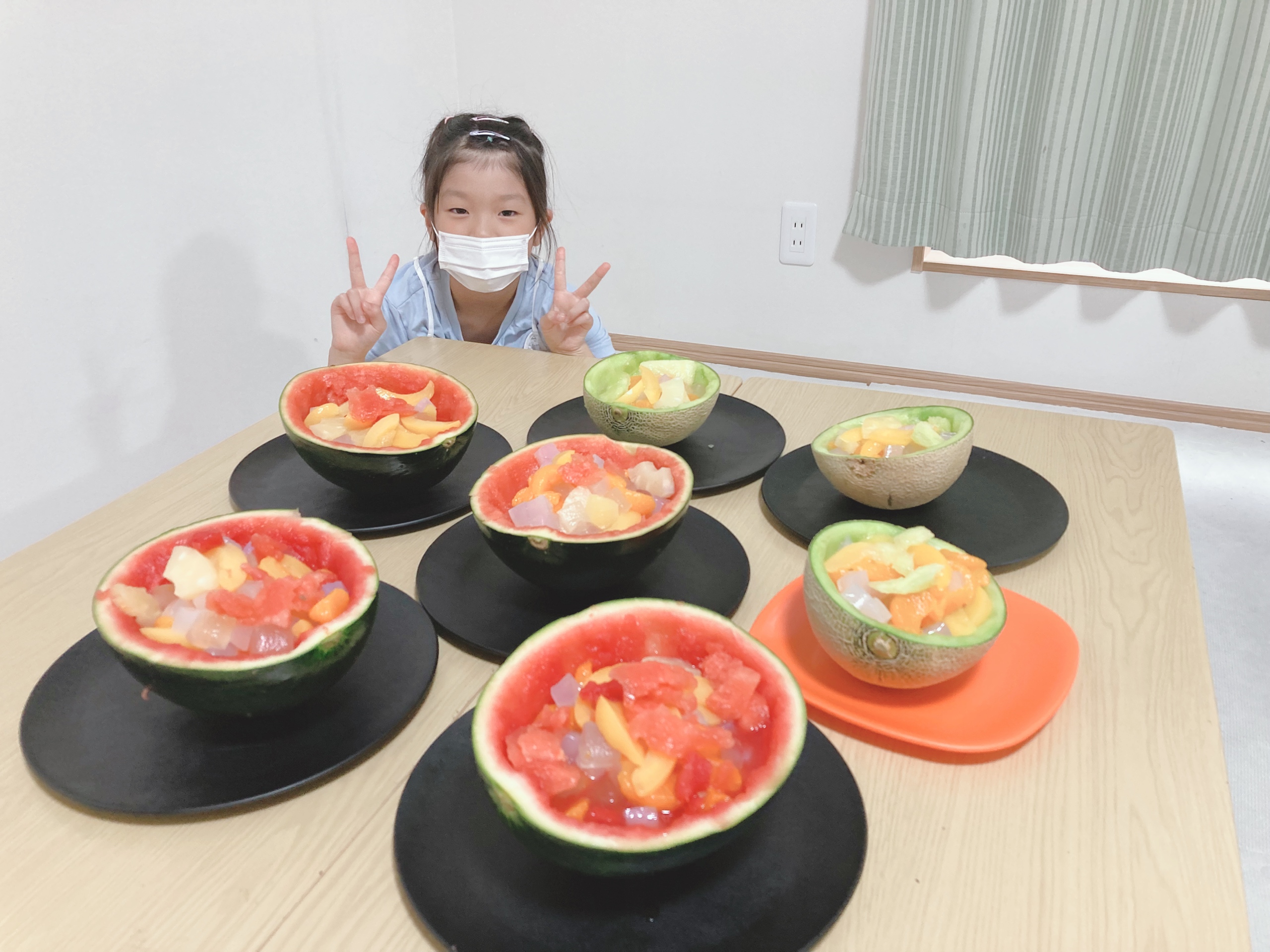 スイカ🍉&メロン🍈のフルーツポンチ@noa