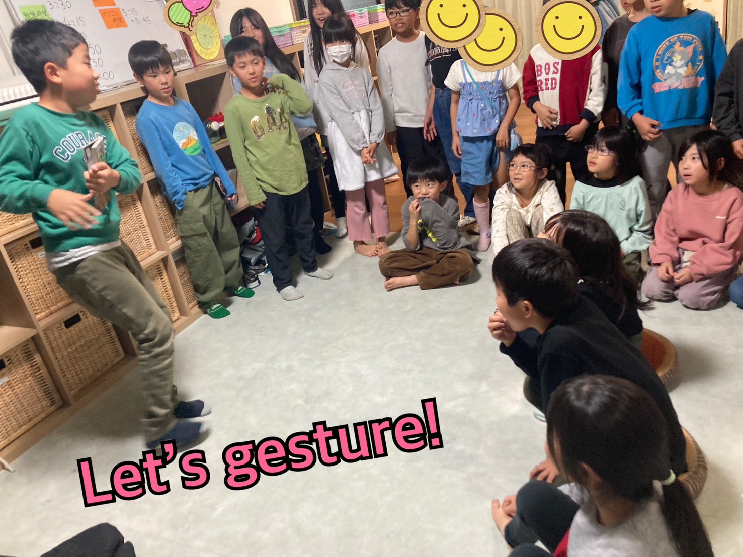 ジェスチャーゲームで大盛り上がり?@merry