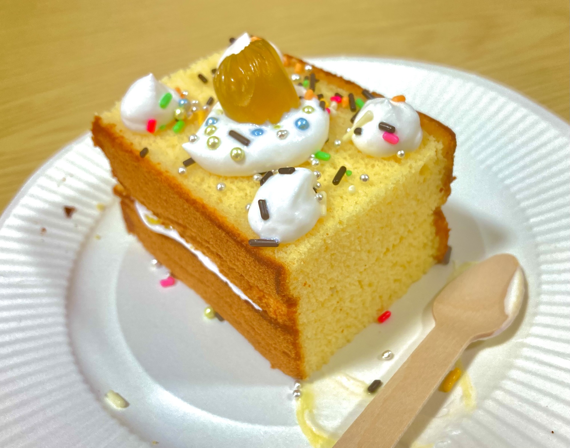 スポーツデーがんばろうケーキ制作🎂@noa